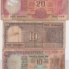3 Different Note (Different Governor) Rare Set