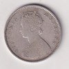 India - British ½ Rupee 1899 - Victoria Rare Silver Coin - Image 2