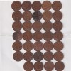 34 Different England Half Penny (Different Dates) Rare Coin Set#Z-301