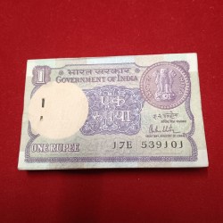 Alternative view of One Rupee Big Coin Full Bundle Finance Minister RN Malhotra 1981 Year UNC Condition 539101