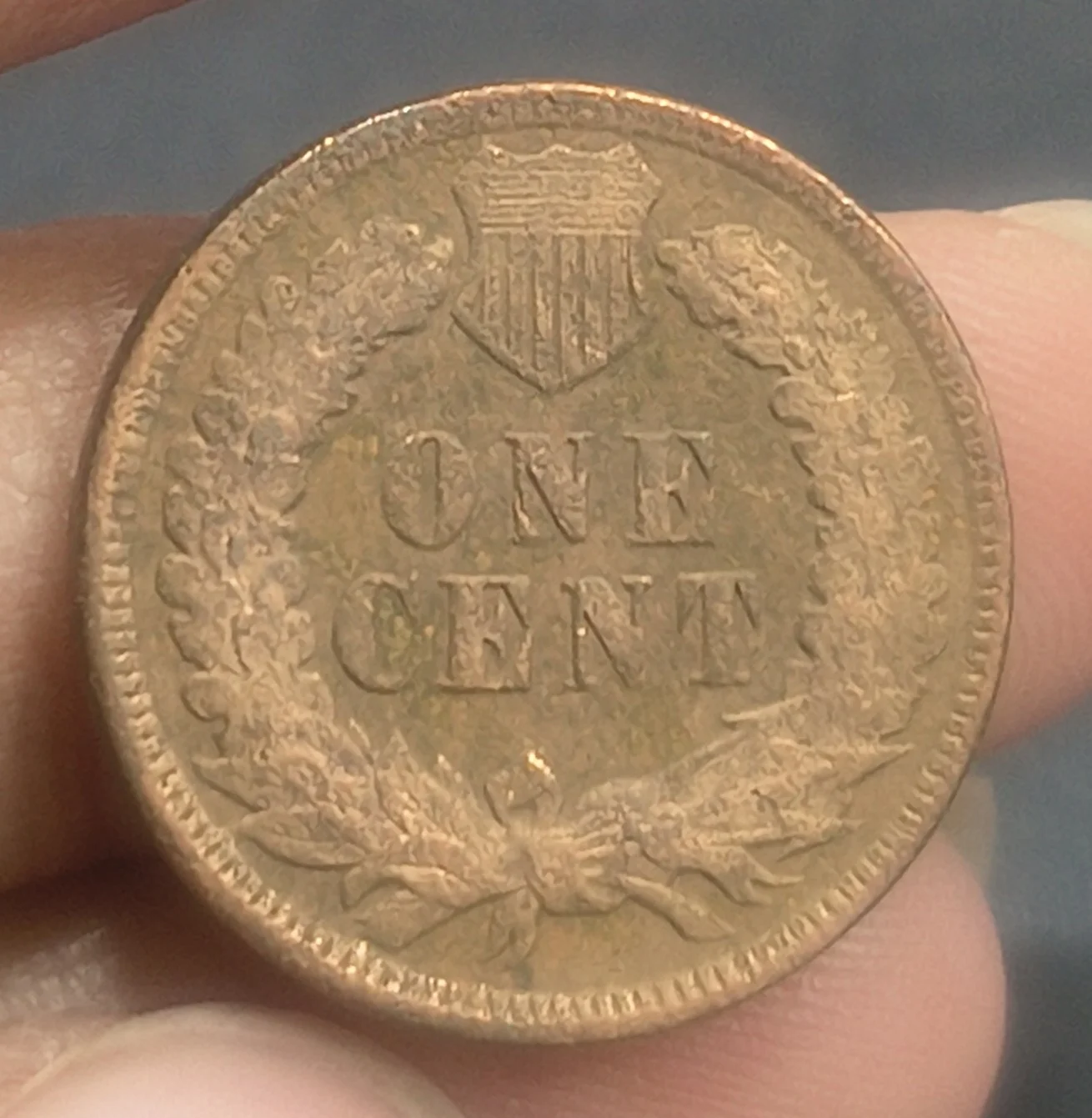 United States 1 Cent 1896 "Indian Head Cent" Rare Coin