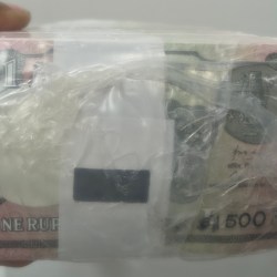 1 RUPEES 2019 GOVERNOR SUBHASH GARG RARE (1000 NOTE) SEALED PACKED RIM