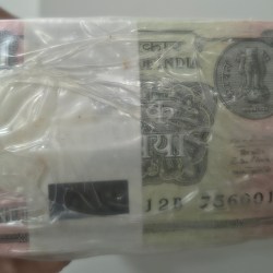ONE RUPEES 2016 GOVERNOR RATAN P. WATEL RARE (1000 NOTE) SEALED PACKED RIM