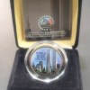 World Trade Center (1ST Anniversary ) 2001 New YORK Colorized Rare U.S. Mint Coin Set with Wooden BOX ; Cover and Certificate - Image 2