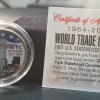 World Trade Center ( 5TH Anniversary) 2006 New YORK Colorized Rare U.S. Mint Coin Set with Wooden BOX ; Cover and Certificate - Image 2
