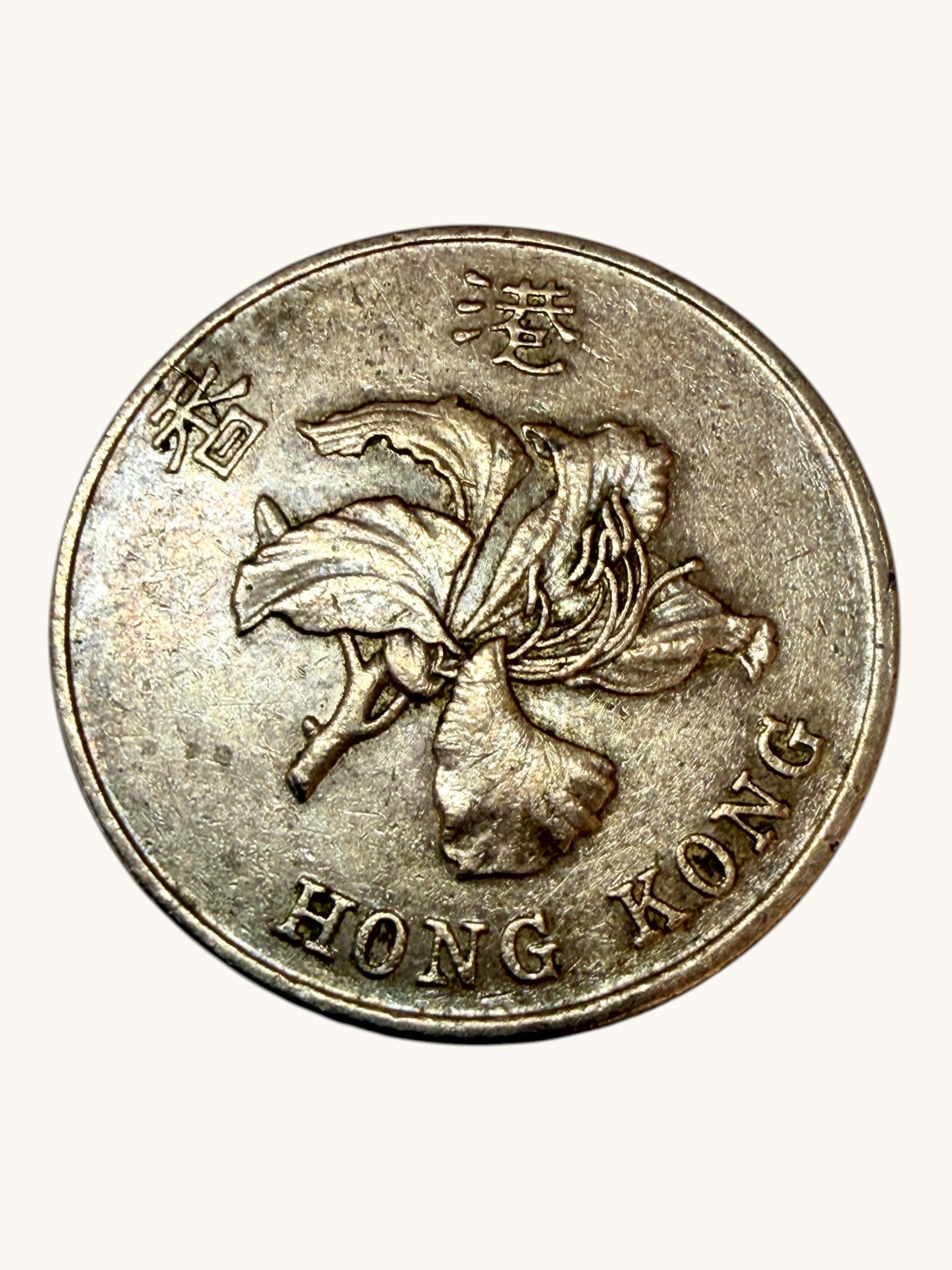 Hong Kong 1 Dollars Circulation Coin Issue Unique and Rare