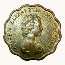Hong Kong 20 Cents Circulation Coin Issue Unique and Rare