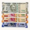Rs 100 to 500 Ultra Unique Pair Set of Banknotes Same Number 3HT 333333 Gem UNC Unique and Rare
