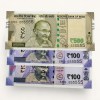 Rs 100 to 500 Ultra Unique Pair Set of Banknotes Same Number 5MQ 555555 Gem UNC Unique and Rare