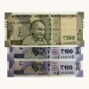 Rs 100 to 500 Ultra Unique Pair Set of Banknotes Same Number 6EQ 666666 Gem UNC Unique and Rare