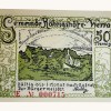 Germany Emergency Banknote 50 Pfennig Notgeld 1921 Issue Rohrigshofe UNC Unique and Rare