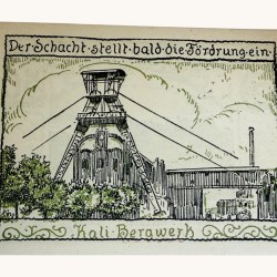 Alternative view of Germany Emergency Banknote 50 Pfennig Notgeld 1921 Issue Rohrigshofe UNC Unique and Rare
