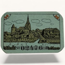 Alternative view of Germany Emergency Banknote Pfennigs Notgelds 19th Century Issues UNC Unique and Rare