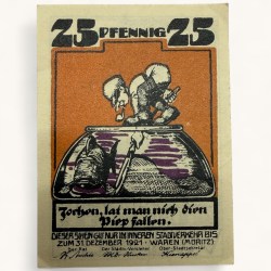 Germany Emergency Banknote Pfennigs Notgelds 19th Century Issues UNC Unique and Rare