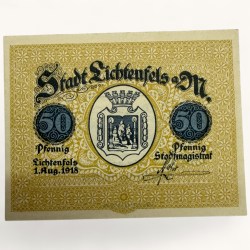 Alternative view of Germany Emergency Banknote Pfennigs Notgelds 19th Century Issues UNC Unique and Rare