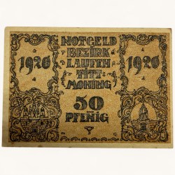 Alternative view of Germany Emergency Banknote Pfennigs Notgelds 19th Century Issues UNC Unique and Rare