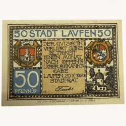 Alternative view of Germany Emergency Banknote Pfennigs Notgelds 19th Century Issues UNC Unique and Rare