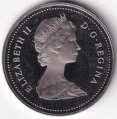 1 Dollar Canada 1981 Dollar Proof 32 mm Coin