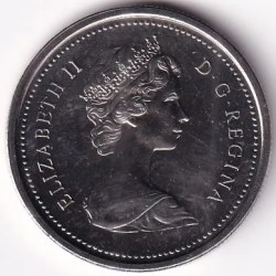 Alternative view of 1 Dollar Canada 1975 Unc 32 mm Coin