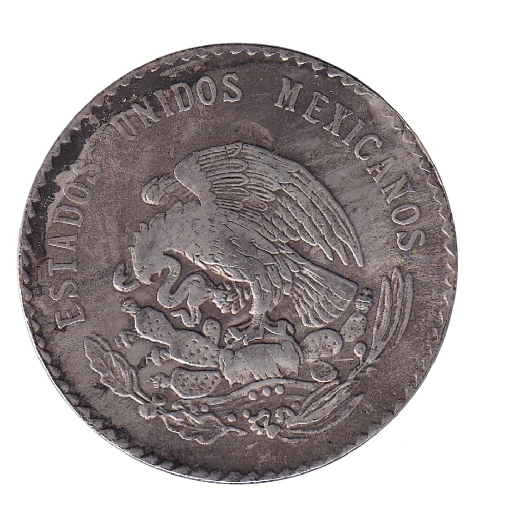 Mexico 5 Pesos 1947 Fantacy Token Coin #E-215