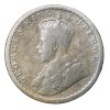 Silver 1/4 Rupee of George V (AD 1917) of Calcutta Mint Scarce