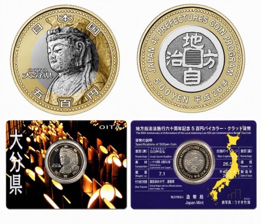Japan Mint Bimetal Issue 500 Yen Unique | CoinBazzar