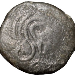 Silver Drachma of Kumar Gupta I(AD 415-55) of Gupta Dynasty Garuda Type Portrait Issue