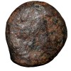 Black Cast Copper of Vidarbha(Paoni) Region (4th - 3rd Cen. BC) with Taurine above Lion Right V.Rare - Image 2