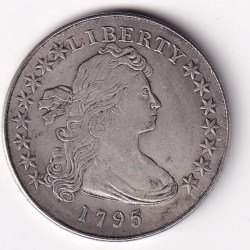America 1 Dollar 1795 "Draped Bust Dollar" small eagle Rare Modern Token Coin #E-210