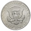 Copper-Nickel 1/2 Dollar of USA (AD 1972) with Portrait of John F. Kennedy - Image 2