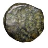 Copper Coin of Ujjaini(2nd Cen. BC) with Dandhari Shiva facing & Tree Railing - Image 2