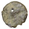 Naturally Holed Lead Heavy Coin of Sivasiri Pulumavis of Satavahana Dynasty(100 BC) from Karad Lion/Ujjaini - Image 2