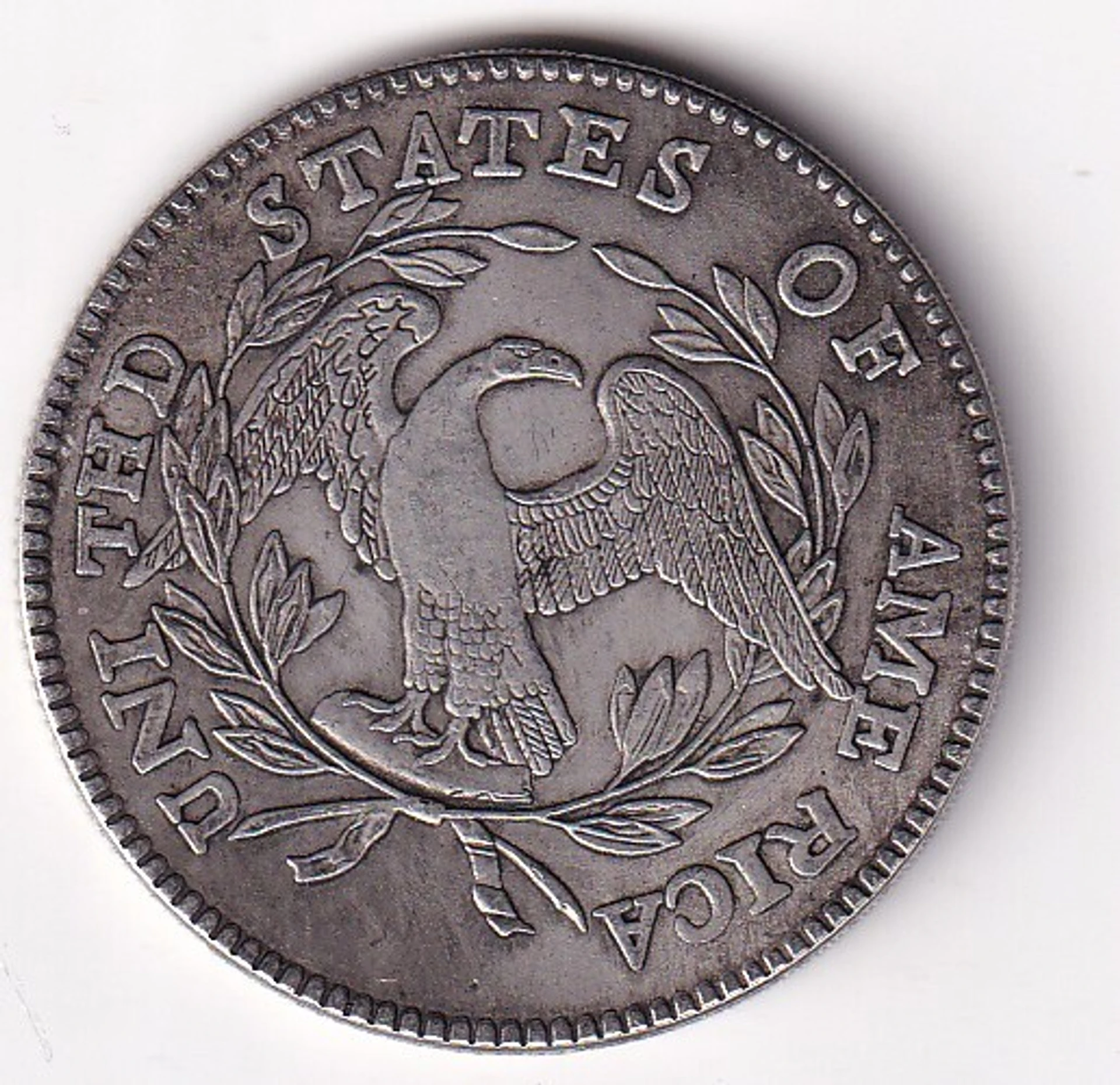 America 1 Dollar 1795 "Draped Bust Dollar" small eagle Rare Modern Token Coin #E-210