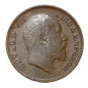 Bronze 1/12 Anna of Edward VII (AD 1907) of Calcutta Mint Extremely Fine Die-Clash Error Rare