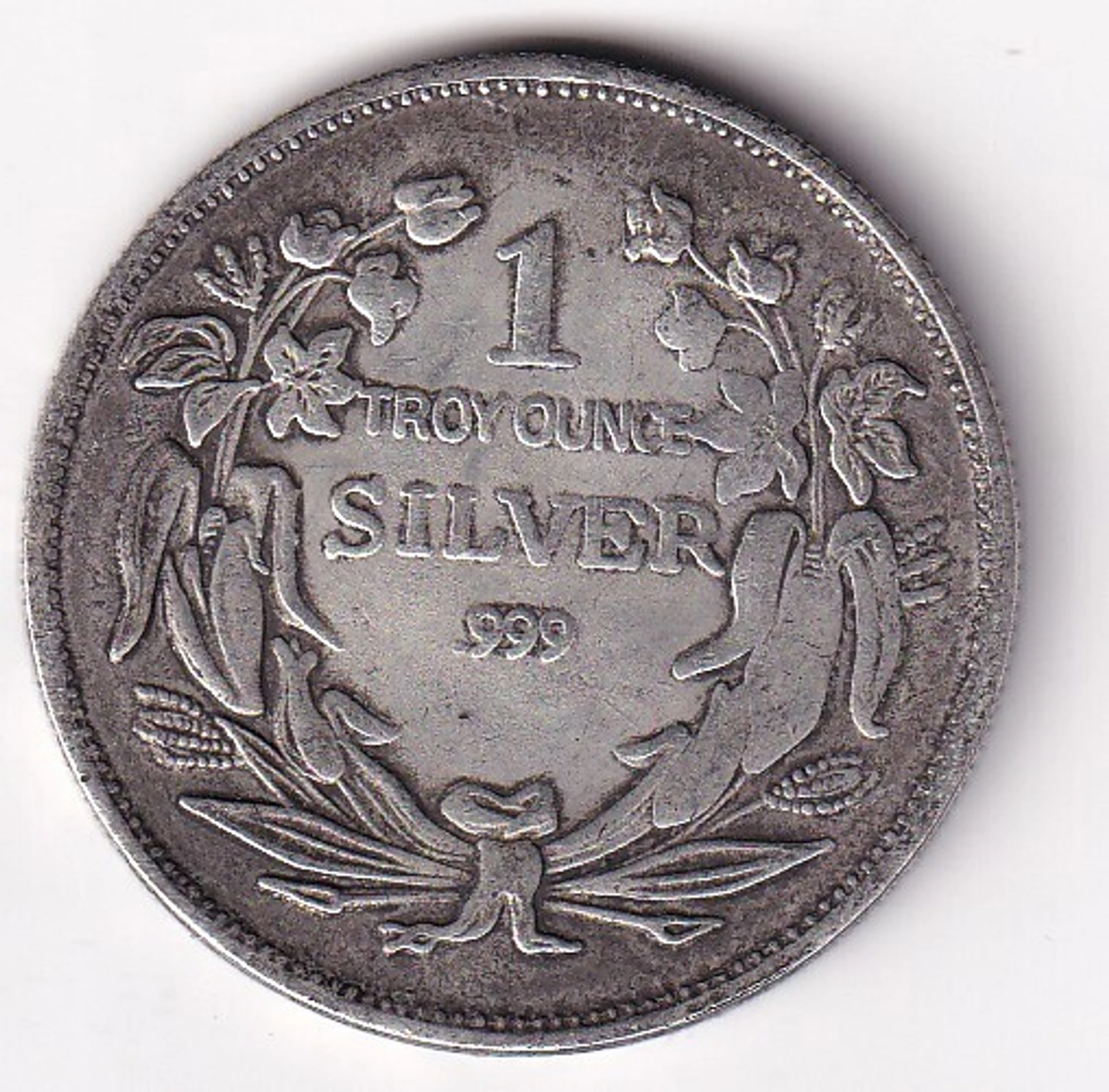 United States 1 Troy Ounce Seated Liberty Rare Modern Fantacy Token Coin #E-213