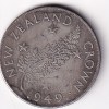 New Zealand 1 Crown 1949 - George VI Rare Modern Fantacy Token Coin #E-214 - Image 2
