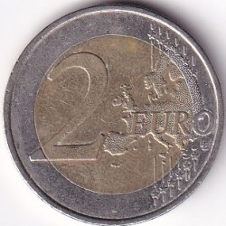 Alternative view of 2 Euros Bi Metallic France 2016 Coin