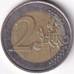 Alternative view of 2 Euros Bi Metallic France 2021 Coin