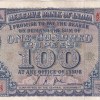 100 Rupees Diamond Issue L K Jha Old Issue Crisp Extra Fine Note #8