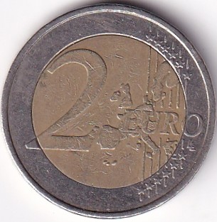 2 Euros Bi Metallic Germany 2002 Coin - Image 2