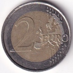 Alternative view of 2 Euros Bi Metallic Spain 2014 Coin