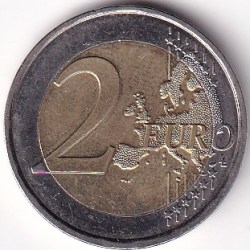 Alternative view of 2 Euros Bi Metallic France 2nd Type 2024 Coin