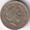 United Kingdom1 Pound Wales 2005 Nickel Brass Used Coin - Image 2