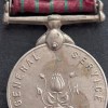 India Naga Hills General Service 1960 Copper Nickel Medal #3 - Image 2