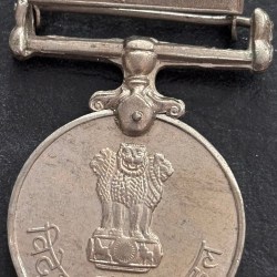 India Videsh Seva Medal Bhutan Copper Nickel