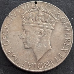 Alternative view of World War 2 British India Army Military Campaign Medal