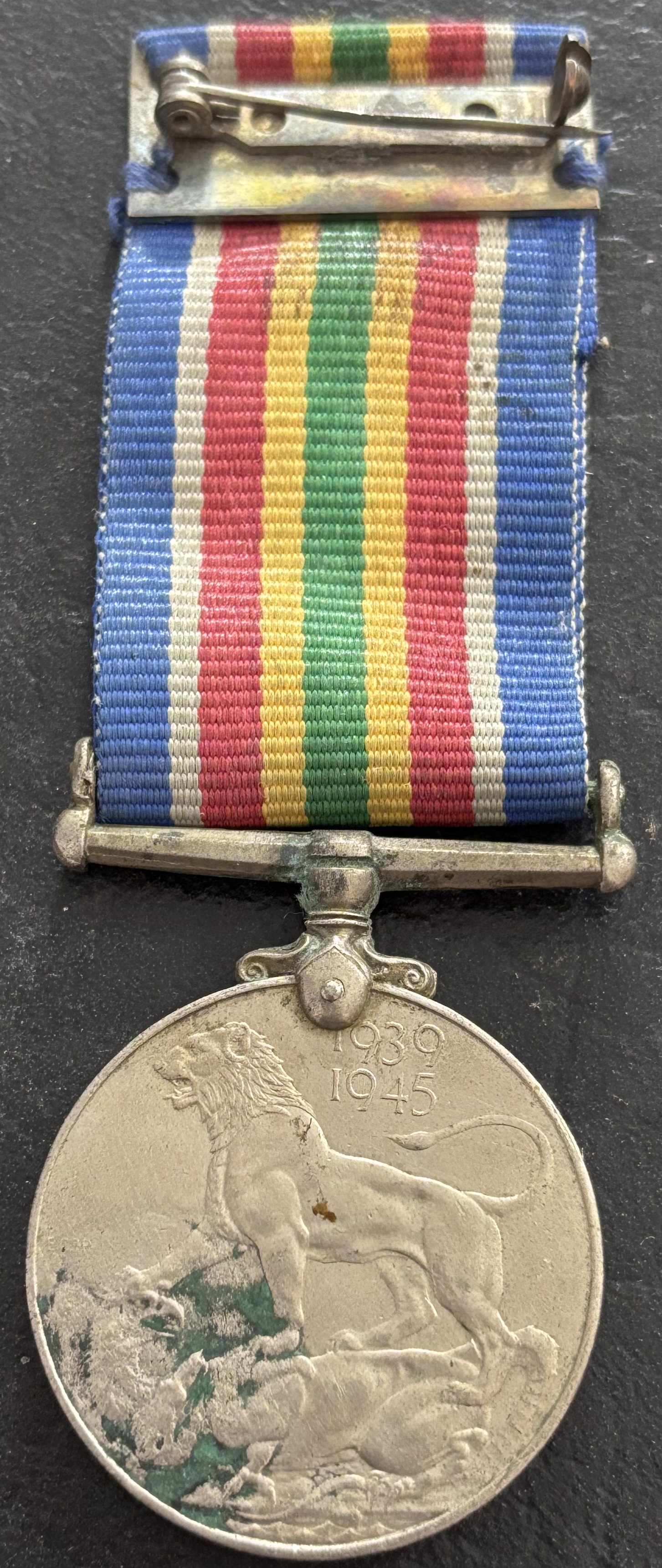 World War II 1939-45 British India Army Military Campaign Medal with ribbon