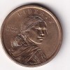 United States 1 Dollar ("Native American Dollar" Wampanoag Treaty) Rare Commemorative Coin#X-43 - Image 2