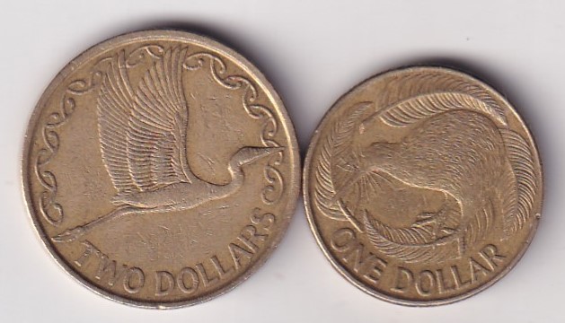 New Zealand - Elizabeth II Rare 2 Different Denomination (2 Coin Set) #X-42