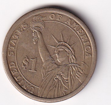 United States 1 Dollar (1817-1825) (James Monroe) Rare Commemorative Coin#X-45
